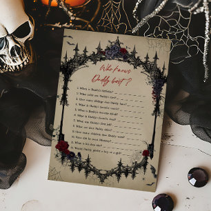 Vintag Floral Gothic Wer Daddy Best Game kennt