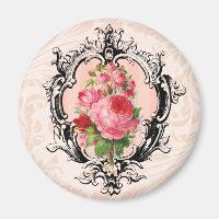 Vintag Floral Magnet