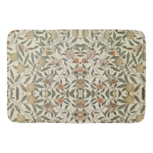 Vintag Floral William Morris Fruit Badematte