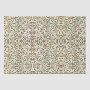 Vintag Floral William Morris Fruit Seidenpapier