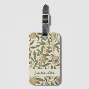 Vintag Floral William Morris Gepäckanhänger