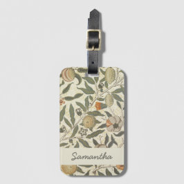 Vintag Floral William Morris Gepäckanhänger