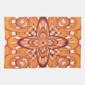 Vintag florale Retro nahtlos Handtuch (Horizontal)