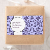 Vintag Florentine Damask (Lilac) (Insitu)