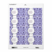 Vintag Florentine Damask (Lilac) (Vorne)