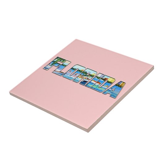 Vintag Florida Fliese (Seite)