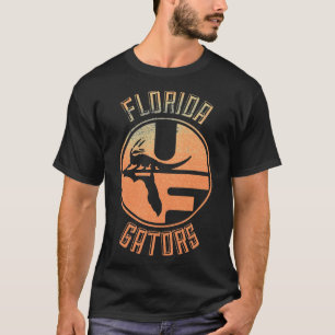 Vintag Florida Gators Design Baseball ¾ Sleeve T- T-Shirt