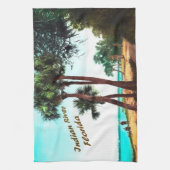Vintag Florida Geschirrtuch (Vertikal)