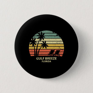 Vintag Florida Golf Breeze Beach T Shirt Cool Ref Button