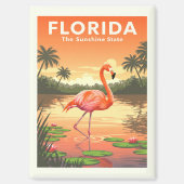 Vintag Florida Magnet (Vorderseite)