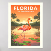 Vintag Florida Poster (Vorne)