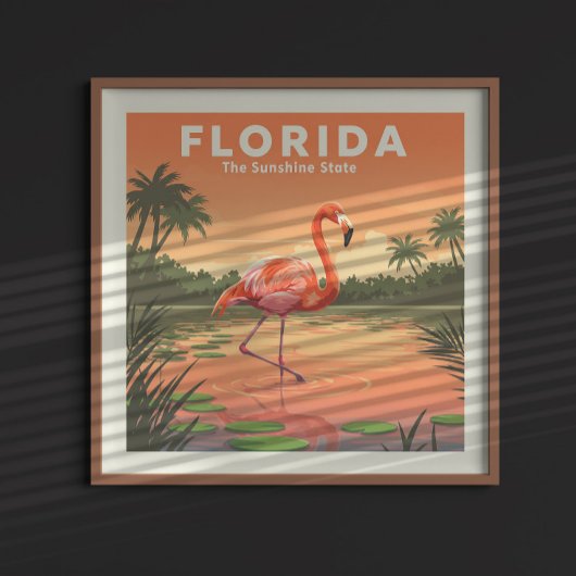 Vintag Florida Poster