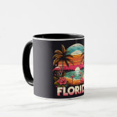 Vintag Florida Tasse (Vorderseite Links)