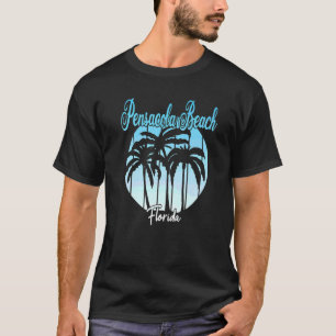 Vintag Florida Urlaub Pensacola Strand I Liebe P T-Shirt
