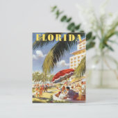 Vintag Florida, USA - Postkarte (Stehend Vorderseite)