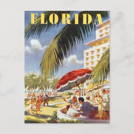 Vintag Florida, USA - Postkarte (Vorderseite)