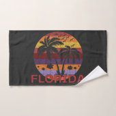 Vintag Florida USA Summer Beach Badhandtuch Set (Handtuch)