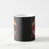 Vintag Florida USA Summer Beach Kaffeetasse (Mittel)