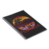 Vintag Florida USA Summer Beach Notizblock (Rechte Seite)