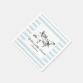 Vintag, Flugzeug, Flugzeug Cocktail Papier Napkins Serviette (Ecke)