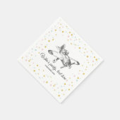 Vintag, Flugzeug, Flugzeug Cocktail Papier Napkins Serviette (Ecke)