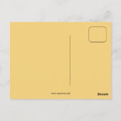 Vintag Flying Scotsman Art Deko Postkarte (Rückseite)