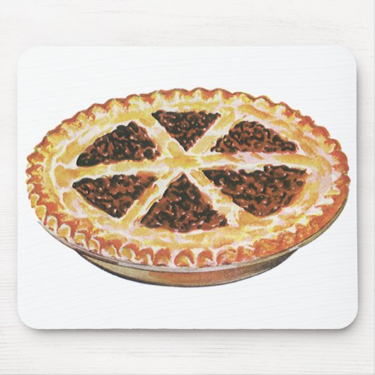 Vintag Foods Dessert, Pecan Pecan Pie Mousepad (Vorne)