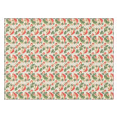 Vintag Forest Mushroom Lucky Clover Pattern Tischdecke (Vorderseite (Horizontal))