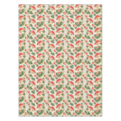 Vintag Forest Mushroom Lucky Clover Pattern Tischdecke (Vorderseite)