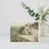 Vintag Fort Mackinac, Mackinac Island Michigan Postkarte (Stehend Vorderseite)