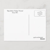 Vintag Fort Mackinac, Mackinac Island Michigan Postkarte (Rückseite)