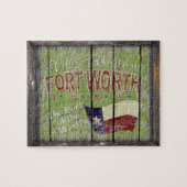 Vintag Fort Worth Puzzle (Horizontal)