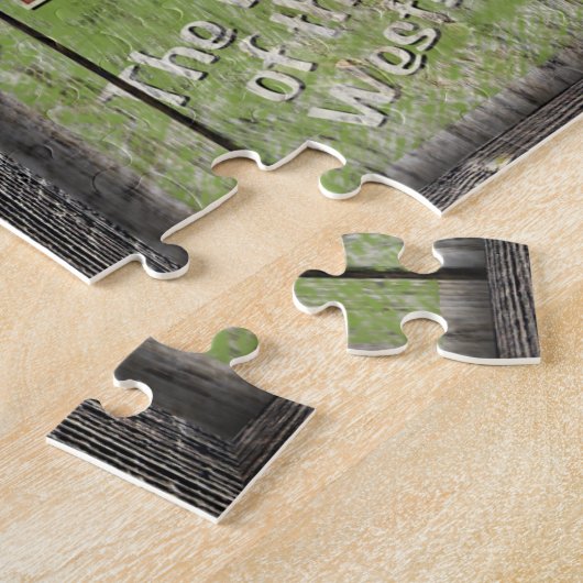 Vintag Fort Worth Puzzle (Seite)