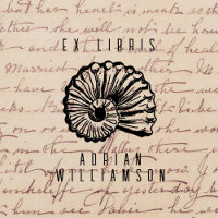 Vintag Fossil EX LIBRIS Individuelle Name Library
