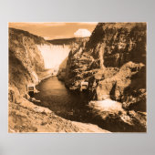 Vintag Foto Boulder Dam Poster (Vorne)