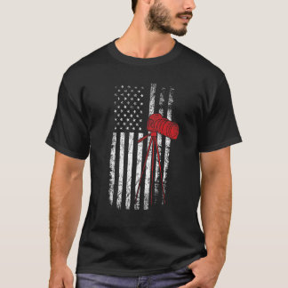Vintag Fotograf T-Shirt American Flag Fotografy