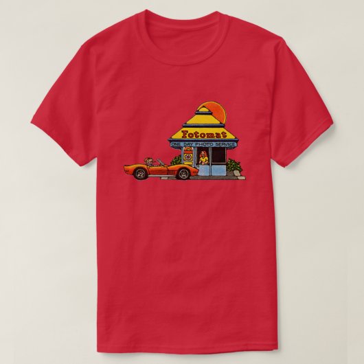 Vintag Fotomat Drive Thru T-Shirt (Design vorne)