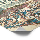 Vintag, Fountainbleau Hotel, Miami FL Poster (Ecke)