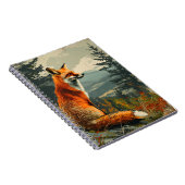 Vintag Fox: Zeitloser Wildcharakter Notizblock (Rechte Seite)