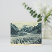 Vintag France Chamonix Mont Blanc Postkarte (Stehend Vorderseite)
