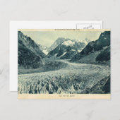 Vintag France Chamonix Mont Blanc Postkarte (Vorne/Hinten)