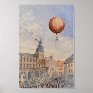 Vintag France Illustration Poster