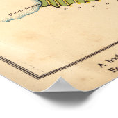 Vintag France Map Poster (Ecke)