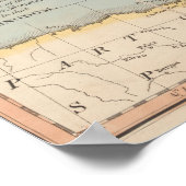 Vintag France Map Poster (Ecke)