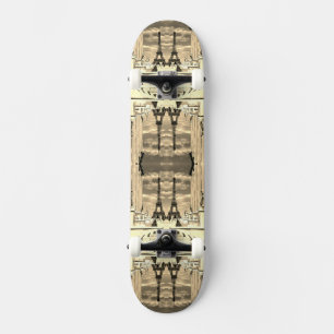 Vintag France Paris Eiffel Turm Chaillot Palast Skateboard