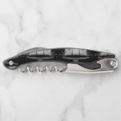 Vintag France Paris Eiffel Turm Sonnenuntergang Kellnermesser (Rückseite)