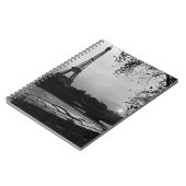 Vintag France Paris Eiffel Turm Sonnenuntergang Notizblock (Linke Seite)