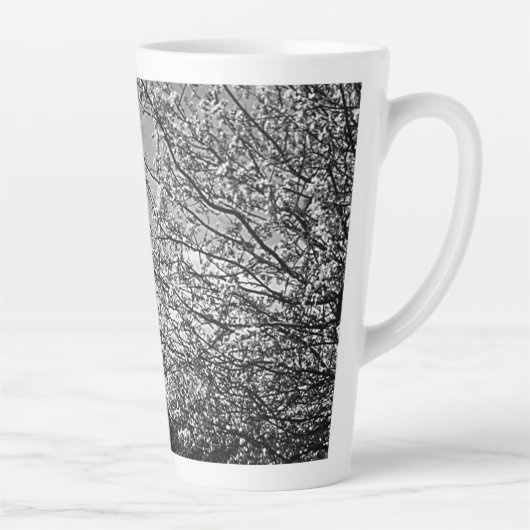 Vintag France Paris Eiffelturm Latte Tasse (Rechts)