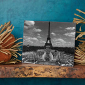 Vintag France Paris Fontains Tower Eiffel Fotoplatte (Seite)