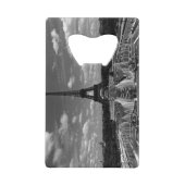 Vintag France Paris Fontains Tower Eiffel Geldbeutel Flaschenöffner (Vorderseite)